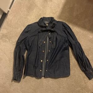 Cotton Denim Shirt